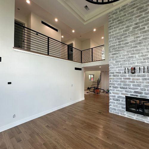 metal fabrication-horizontal metal railing -1-orth fabrication