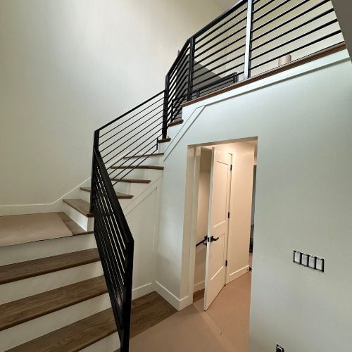 metal fabrication-horizontal metal railing -2-orth fabrication