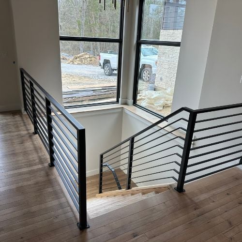 metal fabrication-horizontal metal railing -8-orth fabrication