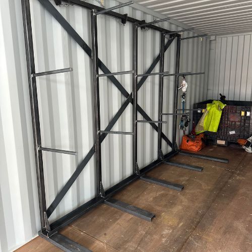 steel rack organizers  - metal fabrication_orth fabrication
